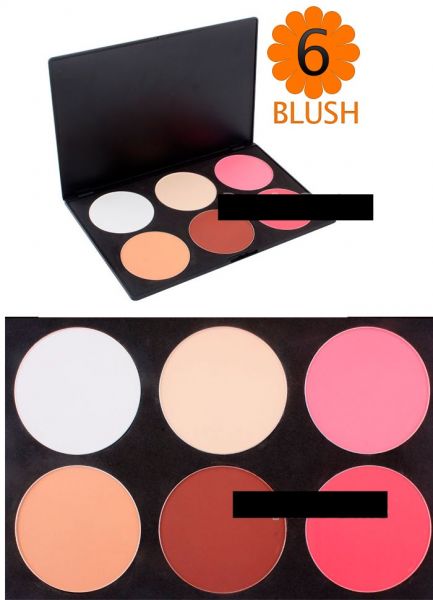 Blush Paleta 6 cores